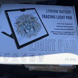 VKTEKLAB Rechargeable Tracing Light Pad/Board with Built-in Stand