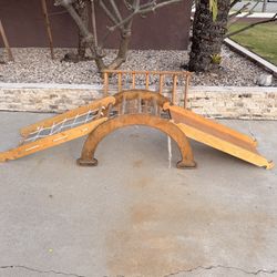 Toddler Wood Playset