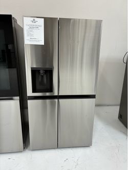 ☀️⛱️HOT SUMMER DEAL SAVE $1044 Off MSRP on a Side by Side SMART Standard Depth Refrigerator