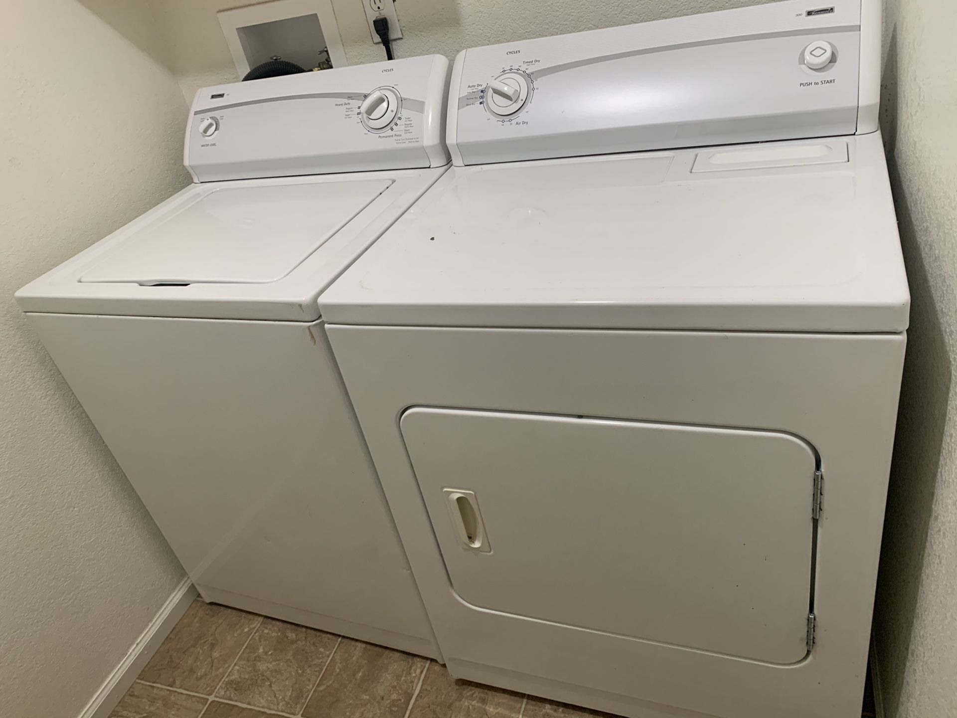 Washer and dryer set - great condition