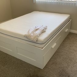Queen Bed Frame And Mattress