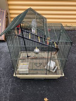 Bird Cage with accessories