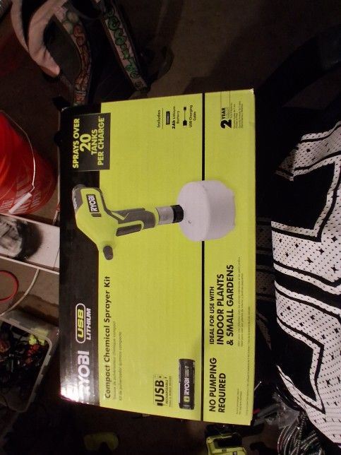 Ryobi Compact Chemical Sprayer Kit 18v