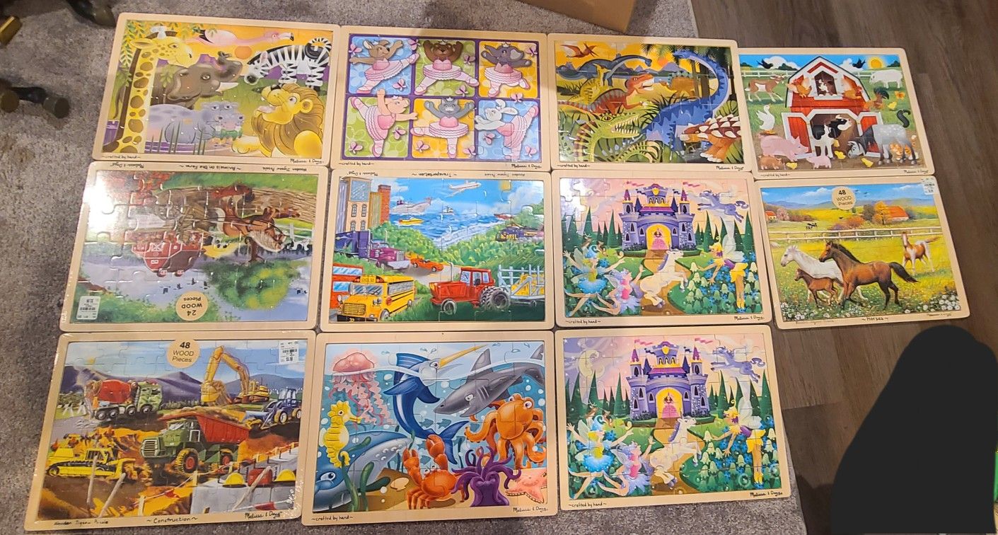 11 Melissa And Doug Puzzles