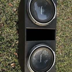 12s Rockford Fosgate Punch P3 