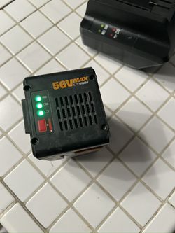 worx Worx  56 Volt Battery And Charger   