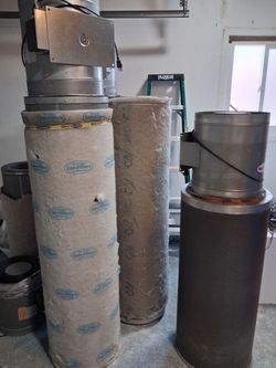 Carbon filters, exhaust fans