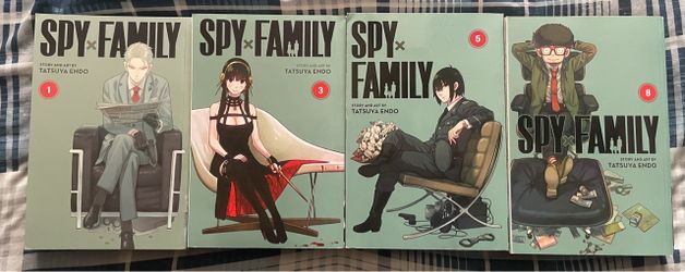 Spy x Family (Volumes 1, 3, 5, 8)