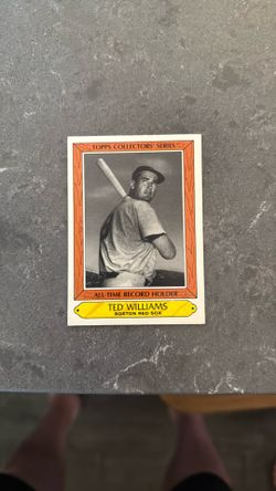 Topps Ted Williams