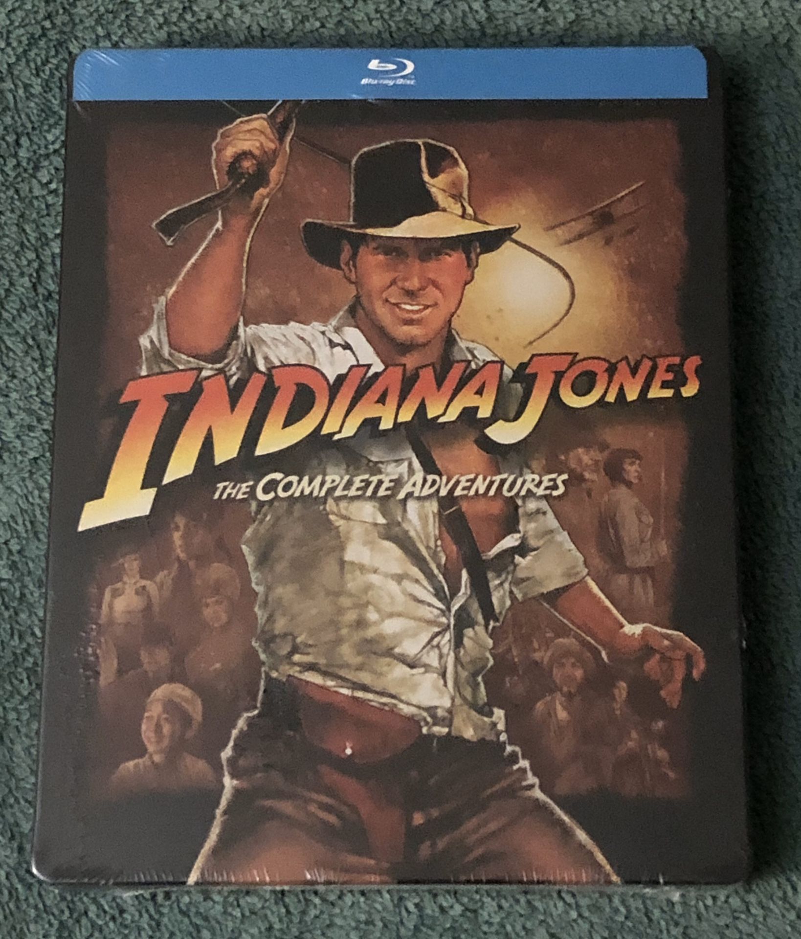 INDIANA JONES THE COMPLETE ADVENTURES BLU-RAY SEALED