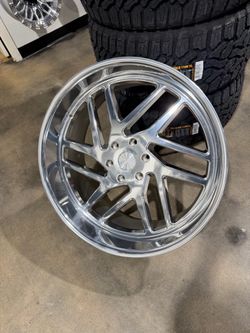 Esko wheels tires new 6x139 staggered polished staggered