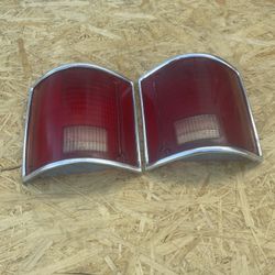 Taillights For Chevy Pickup 1973 To 1987 Original Gm 