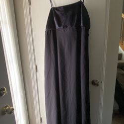 Mori Lee Navy Full Length Dress