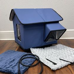 Cat Heated House New Large With Extra Soft Mat