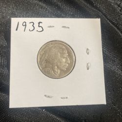 Us coin, Indian buffalo head 1935