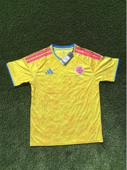 Colombia home soccer jersey World Cup 2026