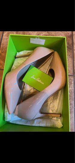 Sam Edelman Nude Patent Leather Pumps