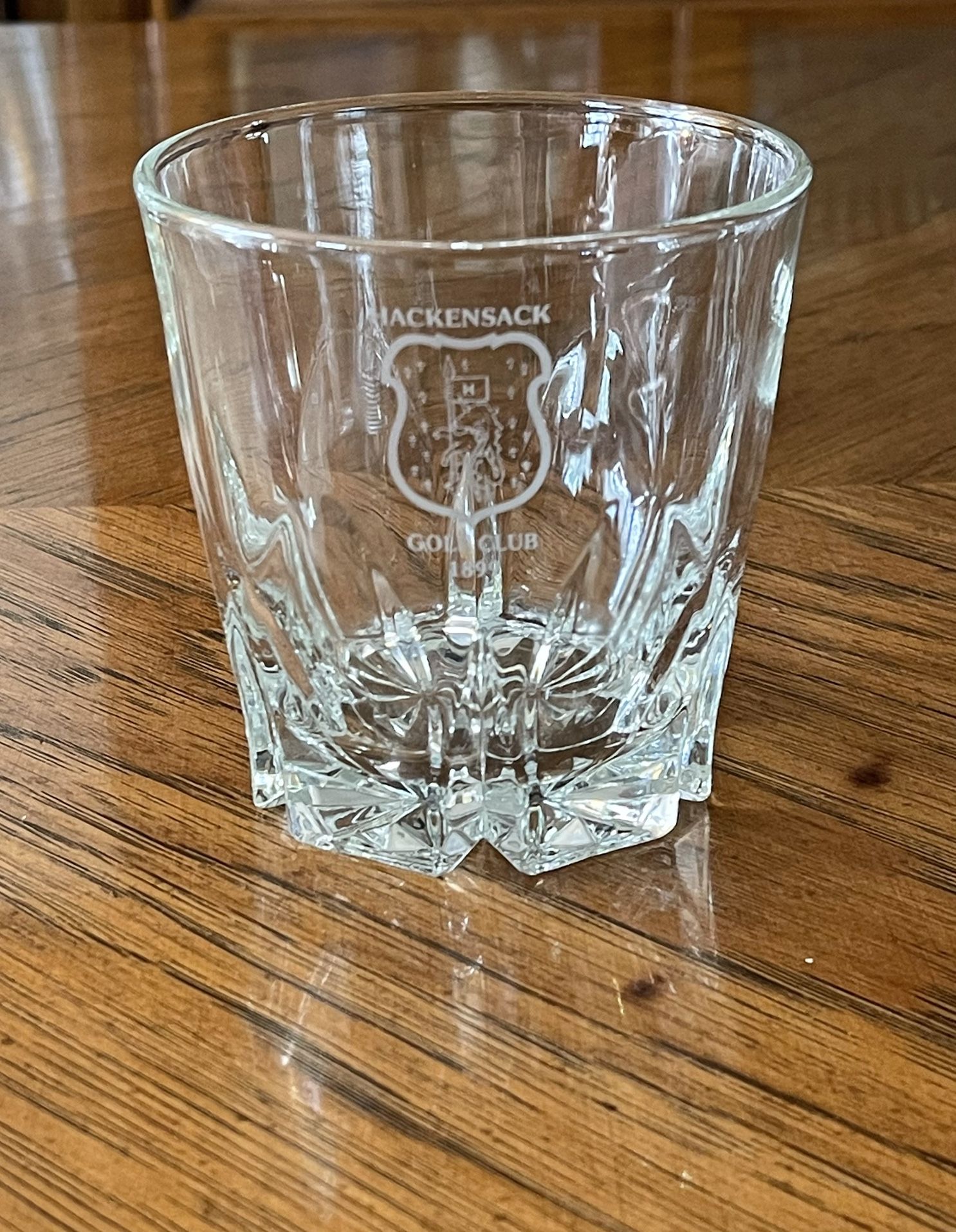 Hackensack Golf Club 1899 Rocks Glass