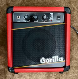 Vintage 1987 Gorilla GG-20 Guitar Amp - Excellent Condition - Red