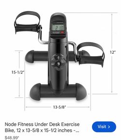 Node Fitness Under Desk Exercise Bike