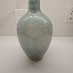 Crate and Barrel Glass Vase