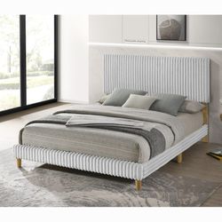QUEEN BED FRAME NO MATTRESS 