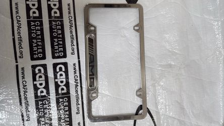 Mercedes AMG license plate frame