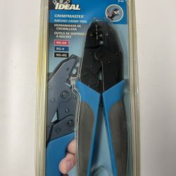 Crimpmaster Crimp Tool, for CATV RG-59 and RG-6 Captive Ring F-Connectors