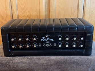 Vintage Kustom K200 B-5 Tuck & Roll Amp Head (Chanute, KS)