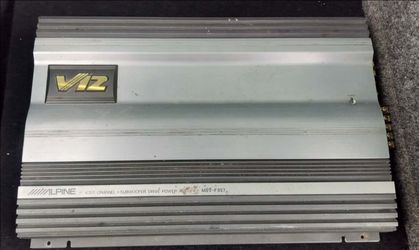 Alpine MRV-F357 5 Channel Car Amplifier 30W x4 100W Subwoofer Bridgeable