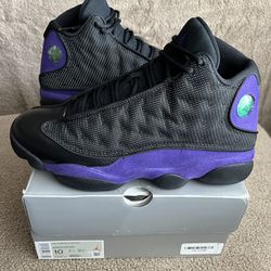 Jordan 13 Retro Court Purple Size10