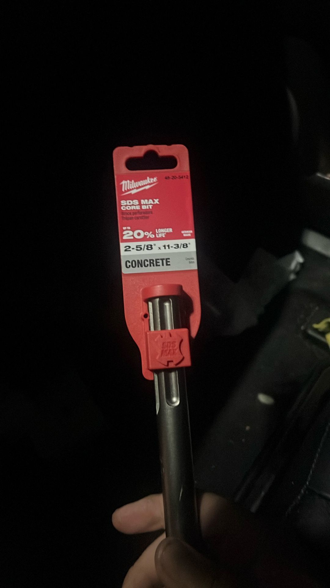 Milwaukee 2 5/8” Core Bit