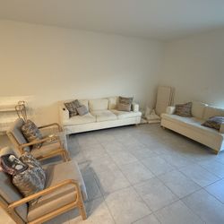 Sofa Set And Chairs- Everything Must Go By Tuesday