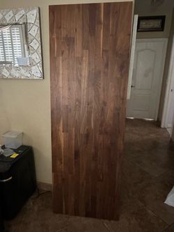 IKEA Karlby Countertop/Desktop Walnut solid & beautiful 74x 25 5/8
