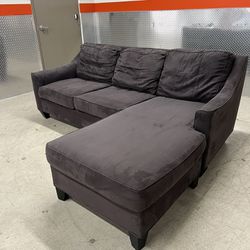 WOW! Charcoal Gray Cindy Crawford Sectional Couch ONLY $325 ($1,600 Retail!!) Free Delivery! 🚚 