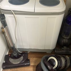 Laundry and dryer