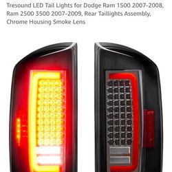 LED Tail Lights For A Dodge Ram 1500 (07-08)