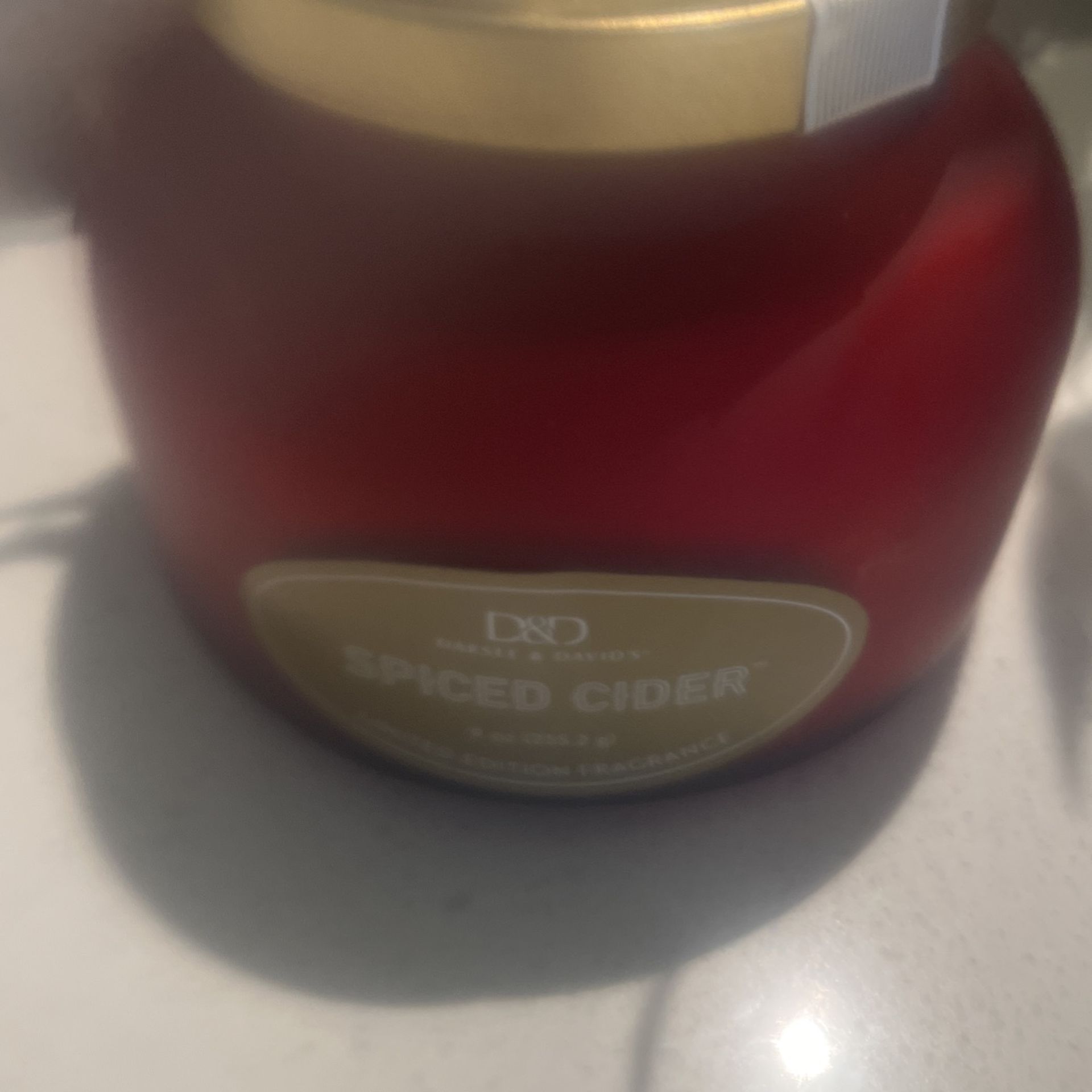 Brand New, Gorgeous Candle, Spiced Cider Scented Would Make A Great Gift