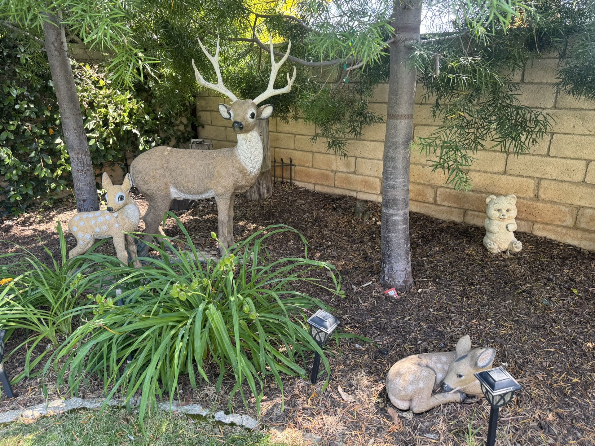 3 Pc Lawn Deer