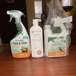 Dog Stuff / Flea & Tick Spray / Hotspot Shampoo