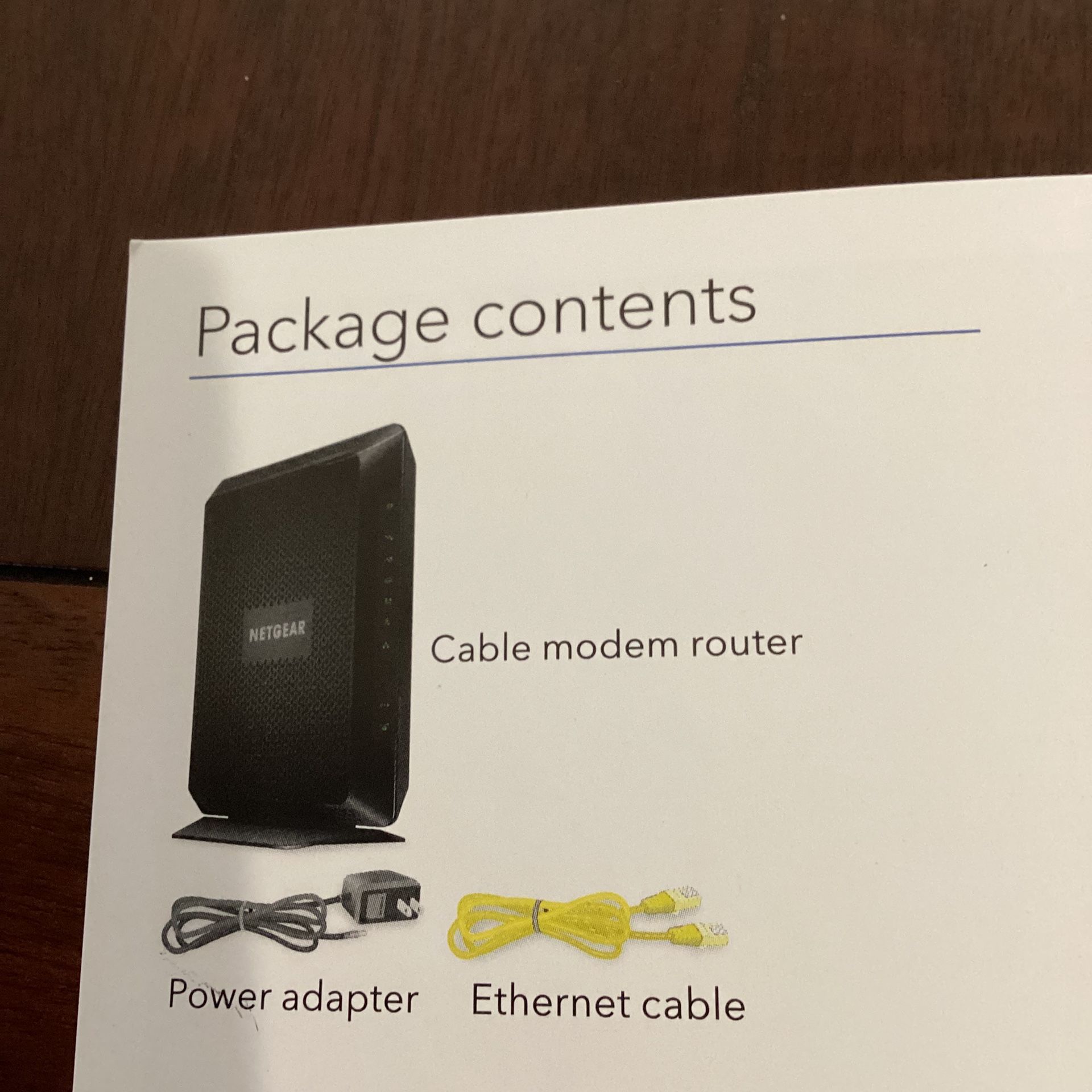 New Netgear Refurbished Modem