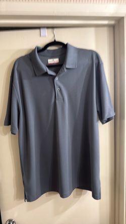 Men’s XL polo style golf shirt. Grey