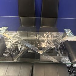 Juego d comedor de 6 sillas