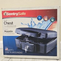 Sentry Safe H01000 Small Security Chest Safe Fire + Water Protection