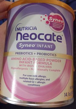 Syneo infant formula