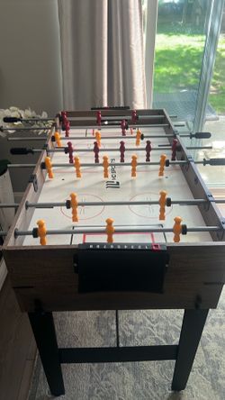 Foosball Table with Pool