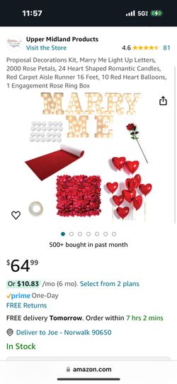 Proposal Decorations