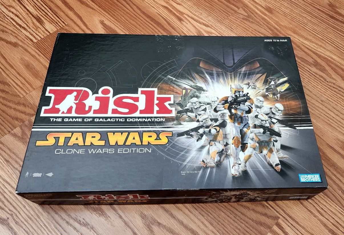Risk Star Wars Clone Wars Edition Board Game
