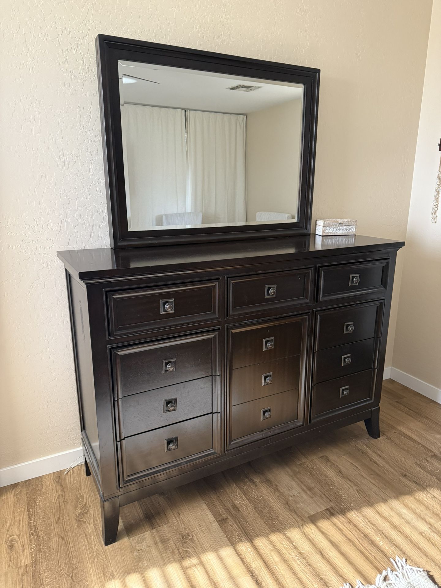 Dresser With Mirror And Night Stands From MOR furniture