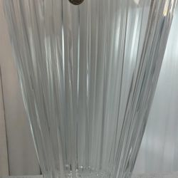 Cristal D'Arques-Durand Vintage Heavy 24% Lead Crystal Vase 12”